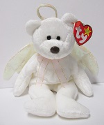 Halo the Angel Bear<br> Ty Beanie Baby<br>(Click on picture for full details)<br>